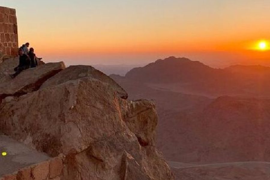 Mount Moses and St. Catherine Monastery from Sharm El Sheikh